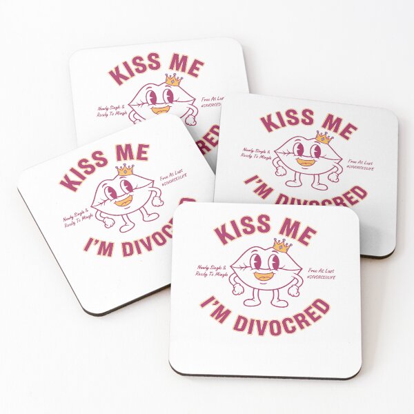Item preview, Divorce Kiss Me Im Divocred Divorce Party Finally designed and sold by LuminOrb.