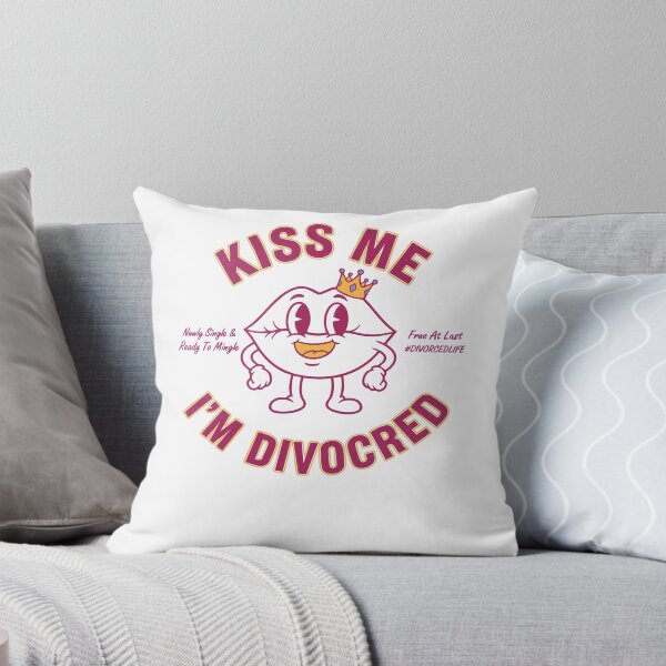 Item preview, Divorce Kiss Me Im Divocred Divorce Party Finally designed and sold by LuminOrb.