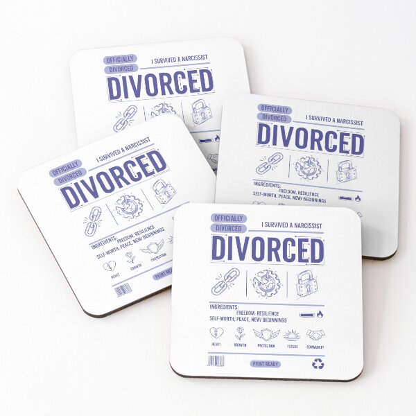 Item preview, Divorce Divorced Freshly Divorced Finally Divorced designed and sold by LuminOrb.