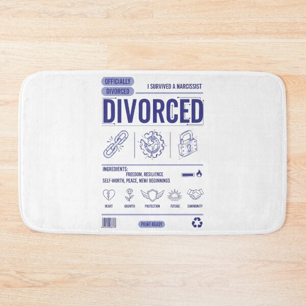 Item preview, Divorce Divorced Freshly Divorced Finally Divorced designed and sold by LuminOrb.