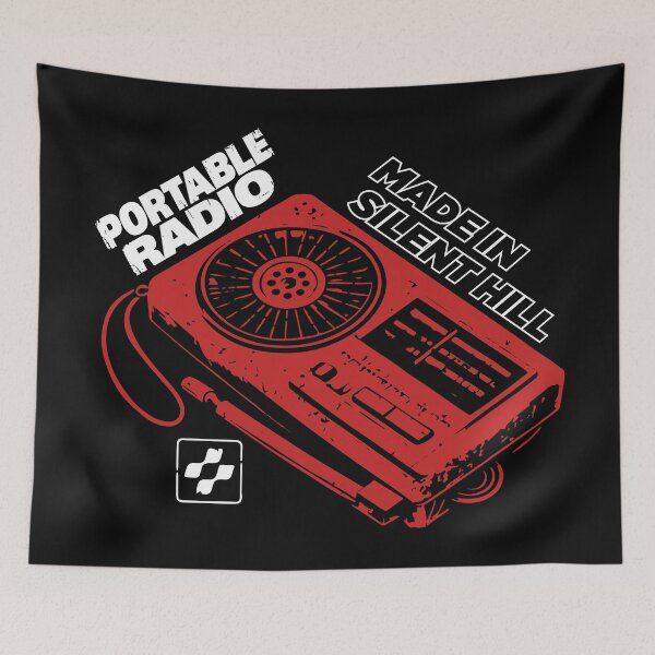 Item preview, Eerie Static - Survival Horror Portable Radio Distressed  designed and sold by GeekyGetters.