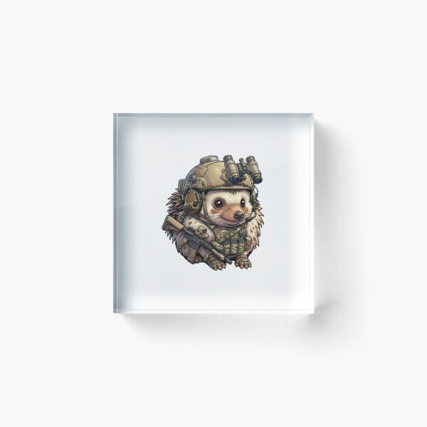 Item preview, Tactical Hedgehog designed and sold by RAWLIFEGRAPHIC.