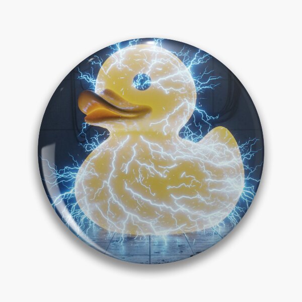 Item preview, 50,000 Volts: The Plasma Rubber Duck designed and sold by DuckOddity.