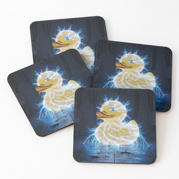 Item preview, 50,000 Volts: The Plasma Rubber Duck designed and sold by DuckOddity.
