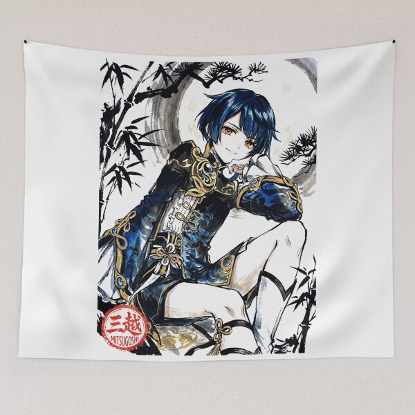 Item preview, Xingqiu Sumi-e designed and sold by Mitsugoshi.