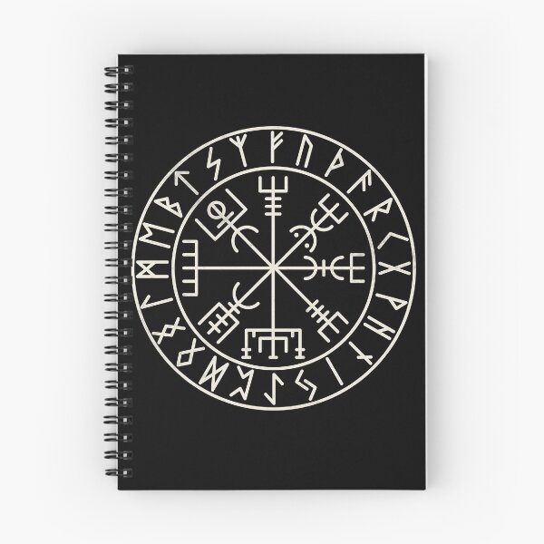 Item preview, Vegvisir Viking Compass with Runes Minimalist Norse Symbol Design designed and sold by Fradikal.