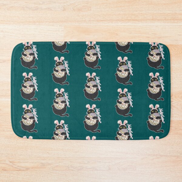Item preview, Happy Easter Cat, Bunny Ears Black Kitty Spring designed and sold by Blupunk.
