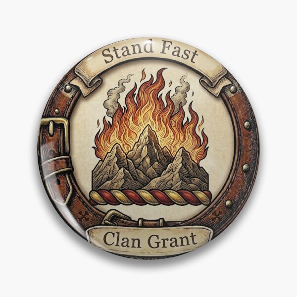 Item preview, Clan Grant Crest designed and sold by BagTown Clans.