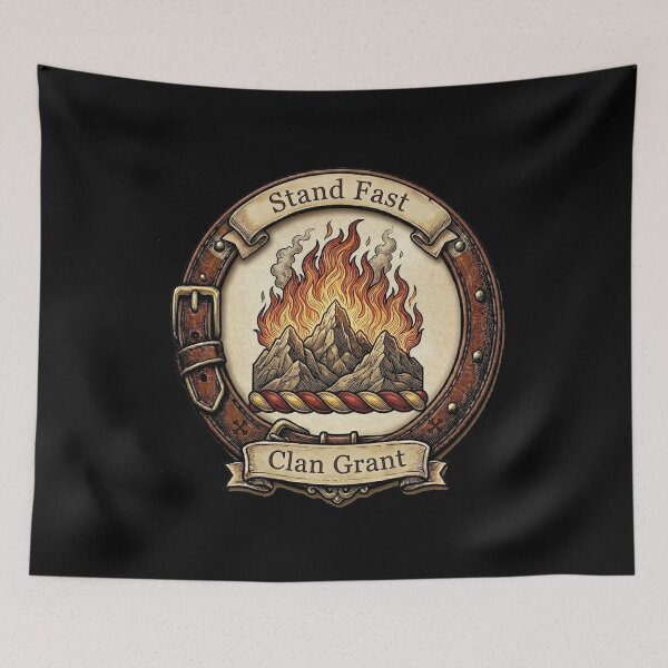 Item preview, Clan Grant Crest designed and sold by BagTown Clans.