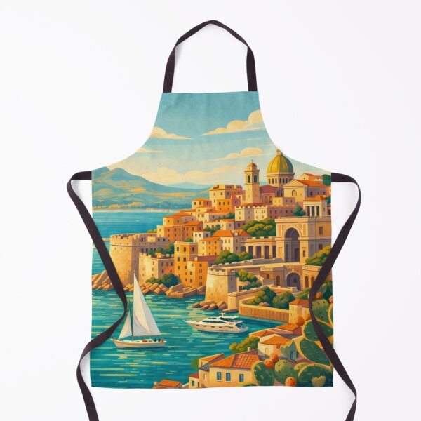 Item preview, Cagliari Italy Travel Poster designed and sold by MatthewHeights.