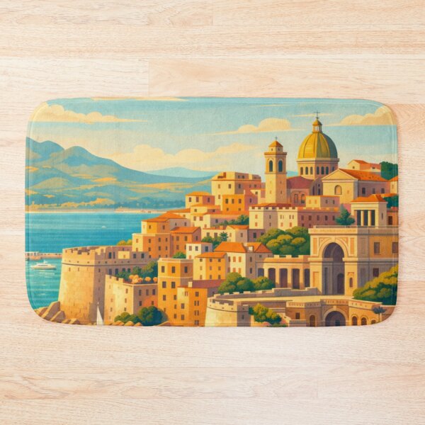 Item preview, Cagliari Italy Travel Poster designed and sold by MatthewHeights.