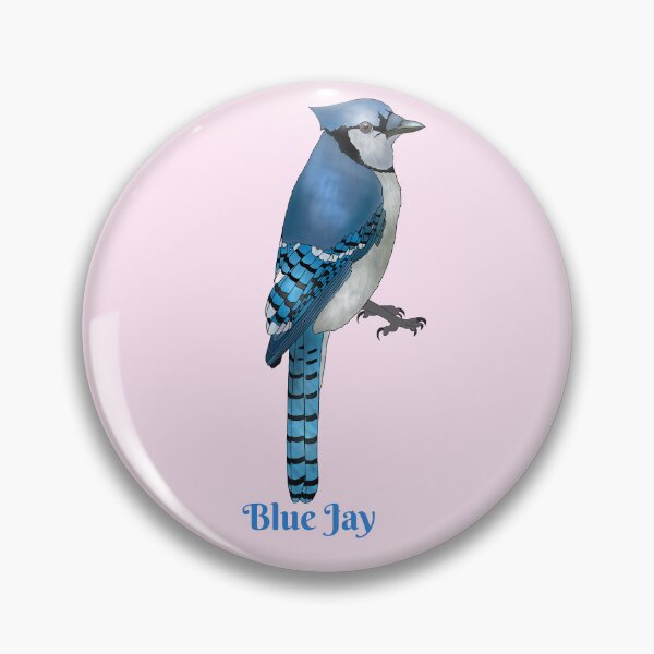 Item preview, Blue Jay (Cyanocitta cristata) designed and sold by Floralfusion.