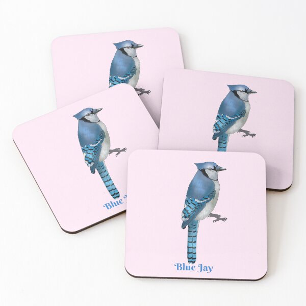 Item preview, Blue Jay (Cyanocitta cristata) designed and sold by Floralfusion.
