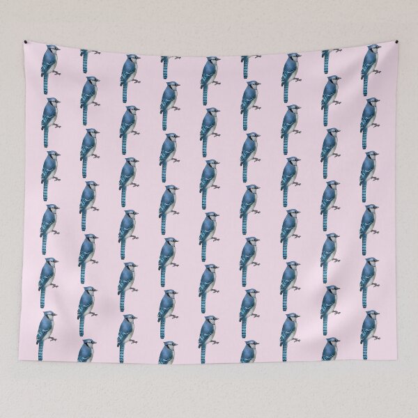Item preview, Blue Jay (Cyanocitta cristata) designed and sold by Floralfusion.