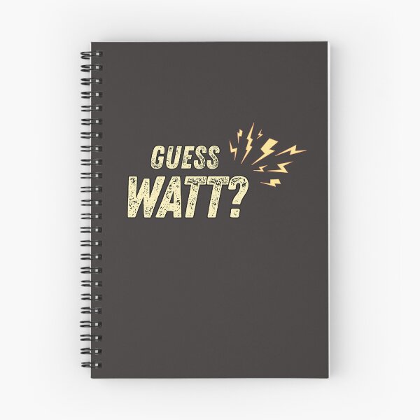 Item preview, Guess Watt Funny Electrician Shirt Clever Electrical Pun Gift designed and sold by omwvisual.