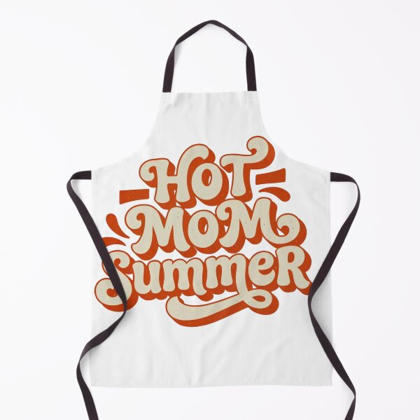 Item preview, Hot Mom Summer Retro Typography Vintage Groovy Summer Vibes Design designed and sold by Anastasiia Yurevych.