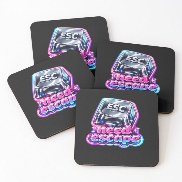 Item preview, Need Escape Chrome ESC Key Y2K designed and sold by jgvisualarts.