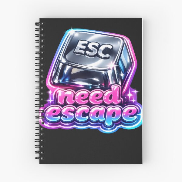 Item preview, Need Escape Chrome ESC Key Y2K designed and sold by jgvisualarts.