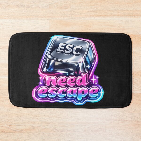 Item preview, Need Escape Chrome ESC Key Y2K designed and sold by jgvisualarts.