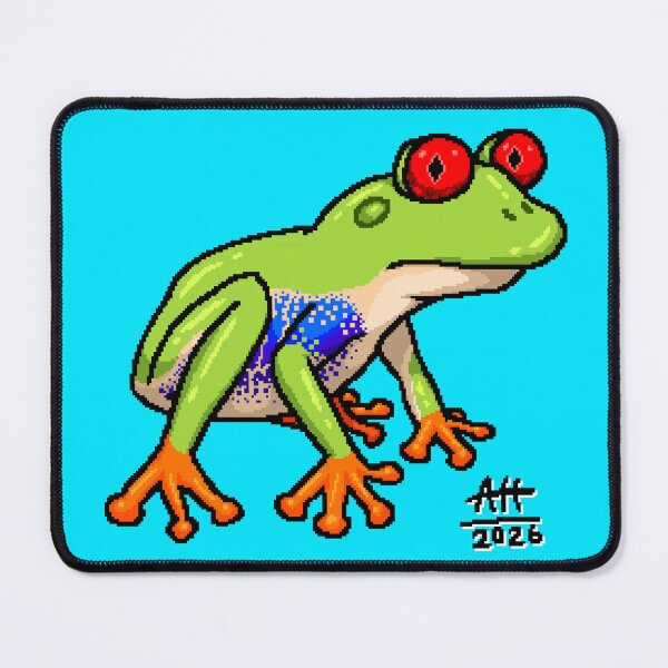 Item preview, Red-Eyed Tree Frog designed and sold by Lucy Annabelle Project.