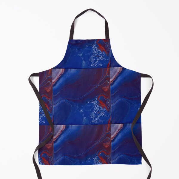 Item preview, Geode Blue,Red and white  designed and sold by Colorsoflove613.