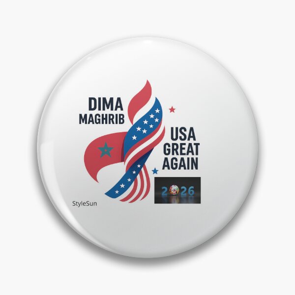 Item preview, world cup 2026 DIMA MAGHRIB USA GREAT AGAIN designed and sold by MstyleSun.