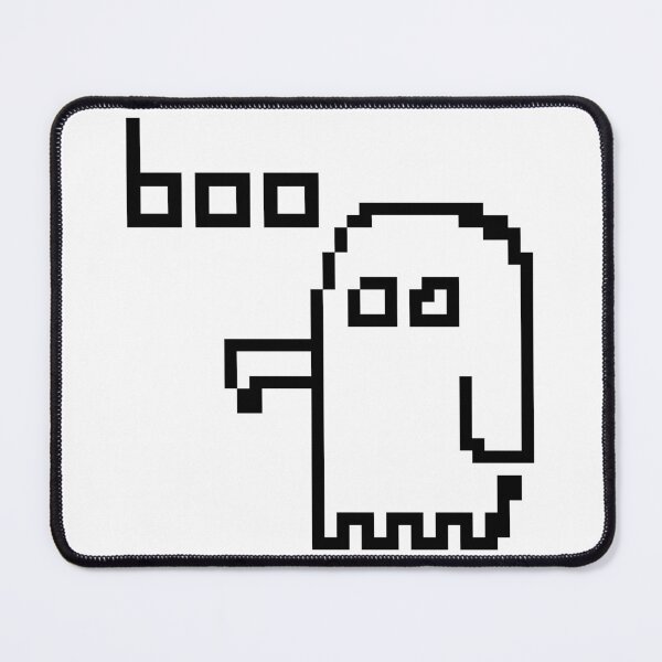 Item preview, pixel art ghost boo halloween designed and sold by hamza-a1.