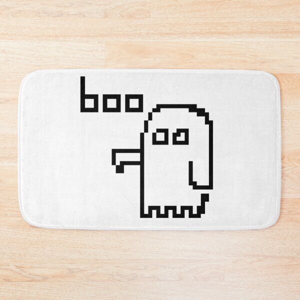 Item preview, pixel art ghost boo halloween designed and sold by hamza-a1.