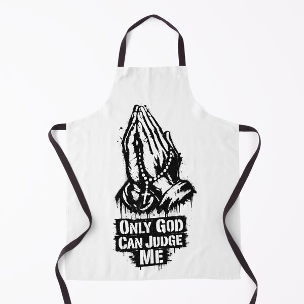Item preview, “Only God Can Judge Me” - Hands in Prayer Pose — 2Pac Shakur Inspired Spiritual Art designed and sold by Donsean22.