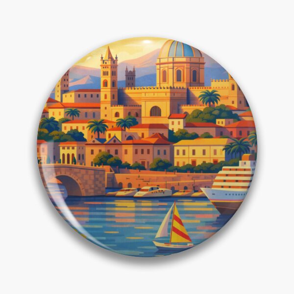 Item preview, Palermo Sicily Travel Poster designed and sold by MatthewHeights.