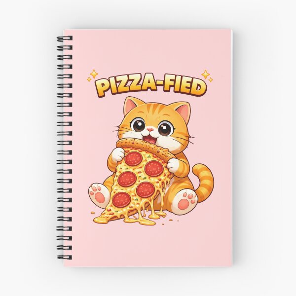 Item preview, Pizzafied Cat Funny Pizza Lover Meme Cute Ginger Cat Food Humor Art designed and sold by Mindworx21.