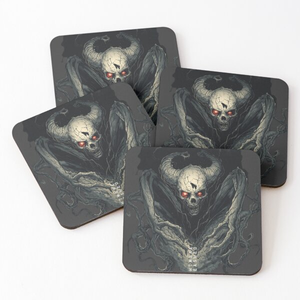 Item preview, Nightmare Unleashed Horned Skull HorrorNightmare Unleashed Horned Skull Horror Art - Gothic Demon Illustration Art - Gothic Demon Illustration designed and sold by The monster .