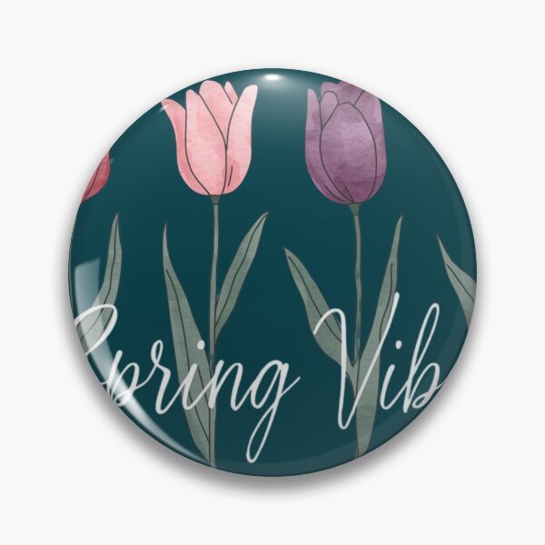 Item preview, Spring Vibes Watercolor Tulip Bouquet Script designed and sold by PACS0011.