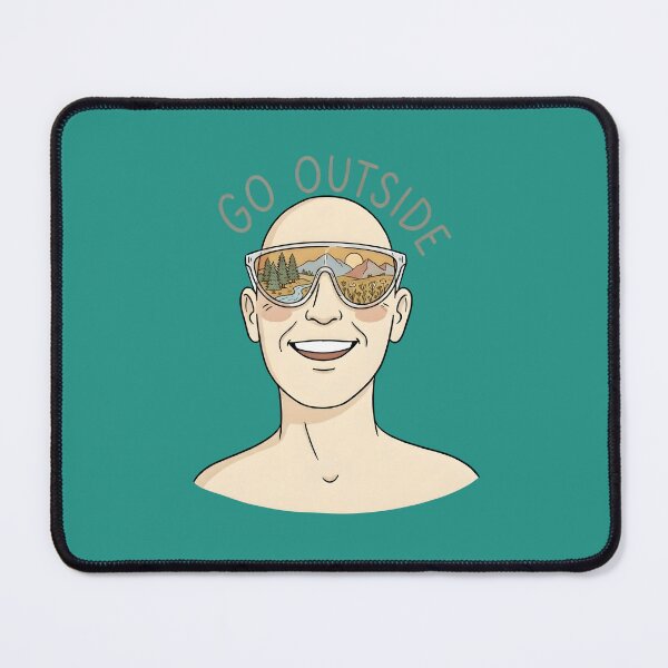 Item preview, Go Outside Nature Reflections Sunglasses Line Art designed and sold by blastercreation.