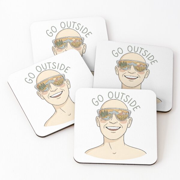 Item preview, Go Outside Nature Reflections Sunglasses Line Art designed and sold by blastercreation.