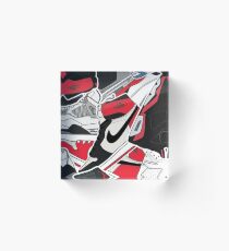 Custom Shoes Collage Acrylic Block