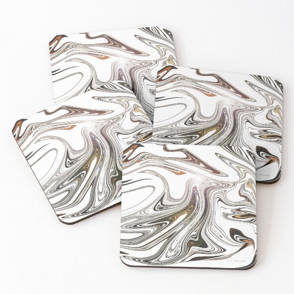 Item preview, Swirling Acrylic Abstract Expressionistic Art designed and sold by AMacGPhilly.