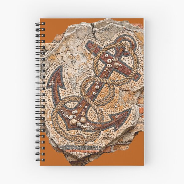 Item preview, Ancient Anchor (Roman Floor Mosaic Fragment) designed and sold by codex antique.
