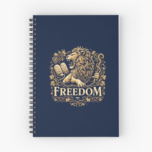 Item preview, Freedom Biblical Lion Vintage Illustration designed and sold by Thank-HaShem.