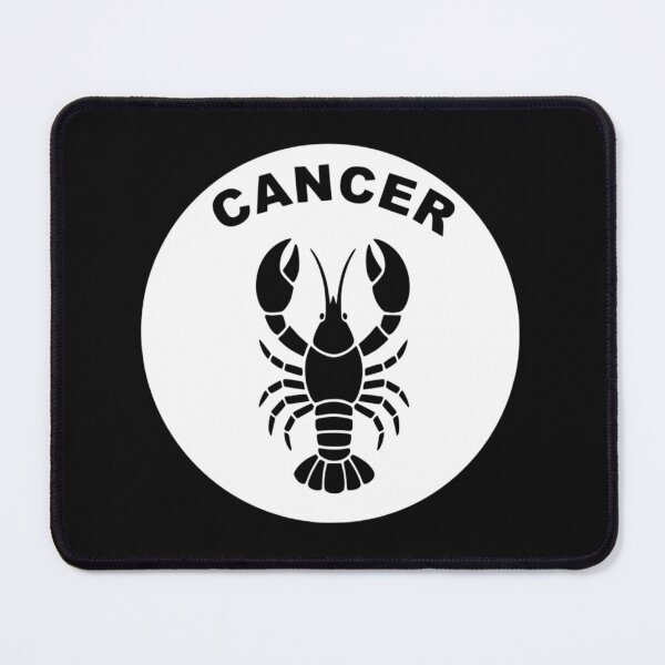 Item preview, Cancer Crab - Zodiac Sign In Negative Circle Bold Art designed and sold by The Bold Line Studio.