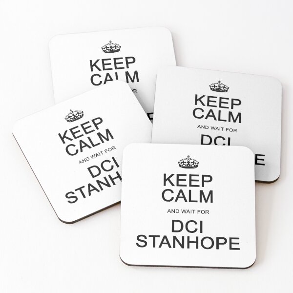 Item preview, Keep Calm and wait for DCI Stanhope designed and sold by Normbot2000.