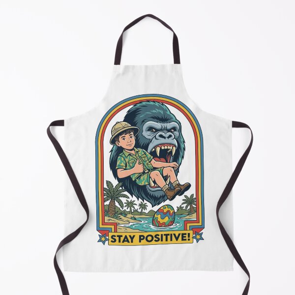Item preview, Stay Positive Jungle Trek designed and sold by aivibesfunny.