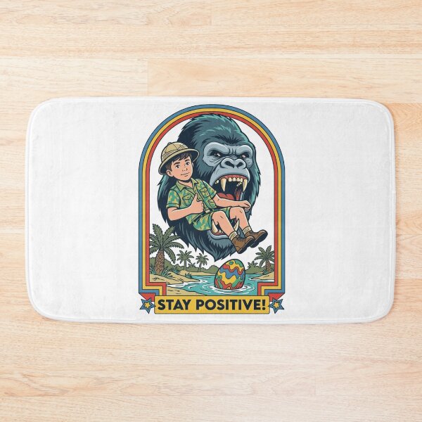 Item preview, Stay Positive Jungle Trek designed and sold by aivibesfunny.