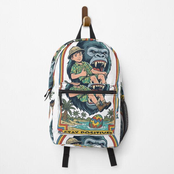 Item preview, Stay Positive Jungle Trek designed and sold by aivibesfunny.