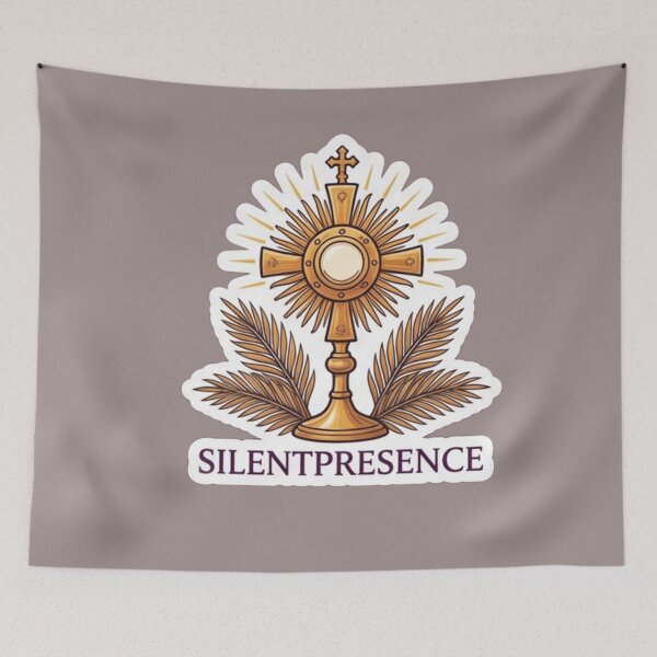 Item preview, Silent Presence Eucharistic Adoration designed and sold by ShoopingAn.