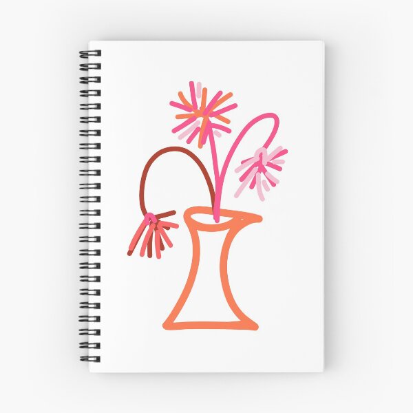 Item preview, FLORES ROJAS EN EL FLORERO NARANJA designed and sold by a-rob-a.