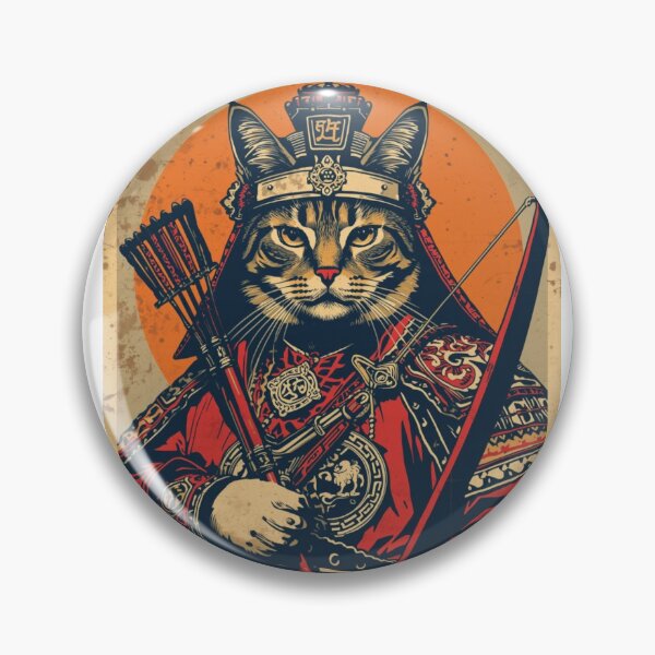 Item preview, Ghengis Cat, true conqueror designed and sold by HARDWORK_FUNNYSHOP.