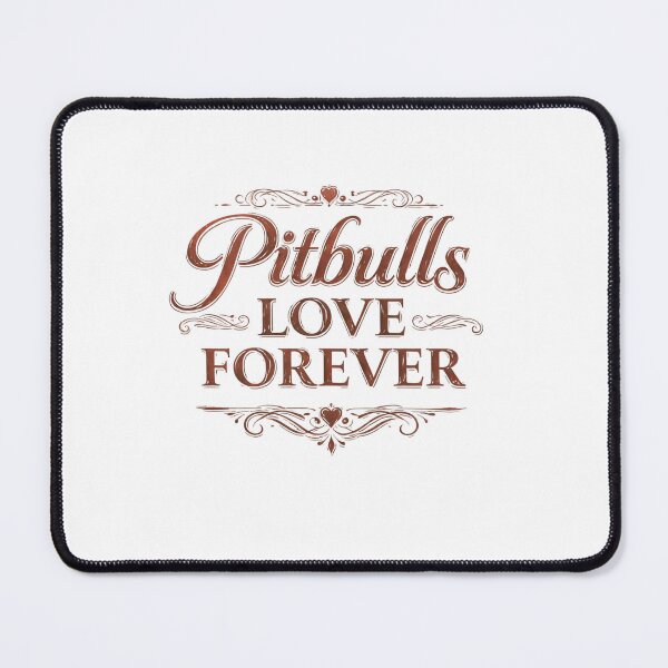 Item preview, Pitbulls Love Forever Vintage Style designed and sold by My Pitbull Place.