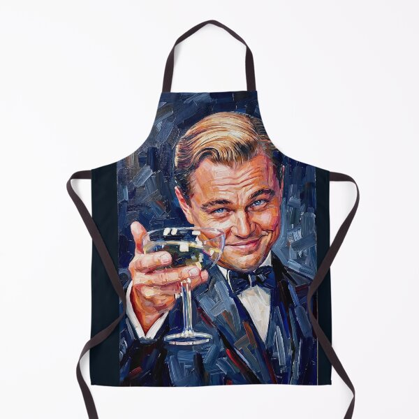 Item preview, Portrait Painting of Leonardo DiCaprio in the Wolf of Wall Street designed and sold by davidelder.