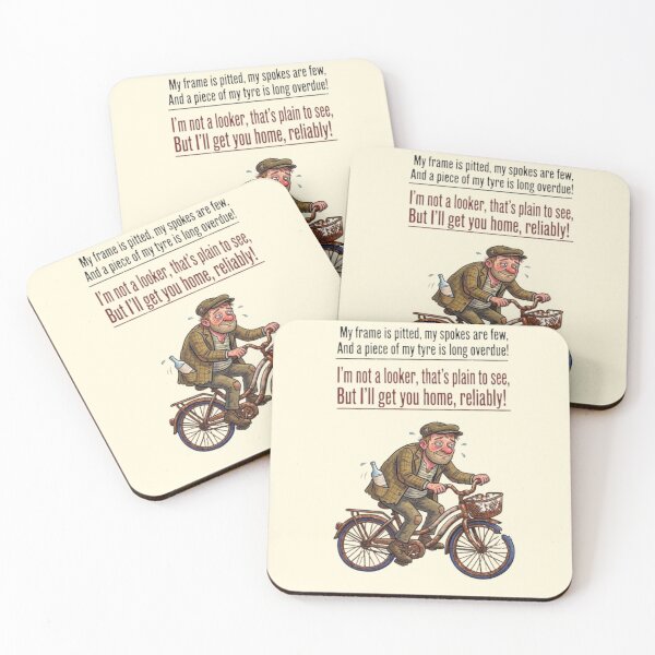 Item preview, My Bicycle  cycling humor designed and sold by Stefanrajzer.